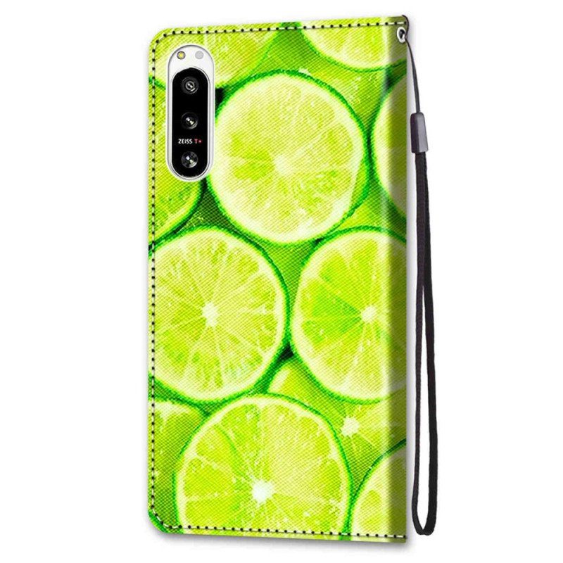 Fodral Sony Xperia 5 IV Limefrukter