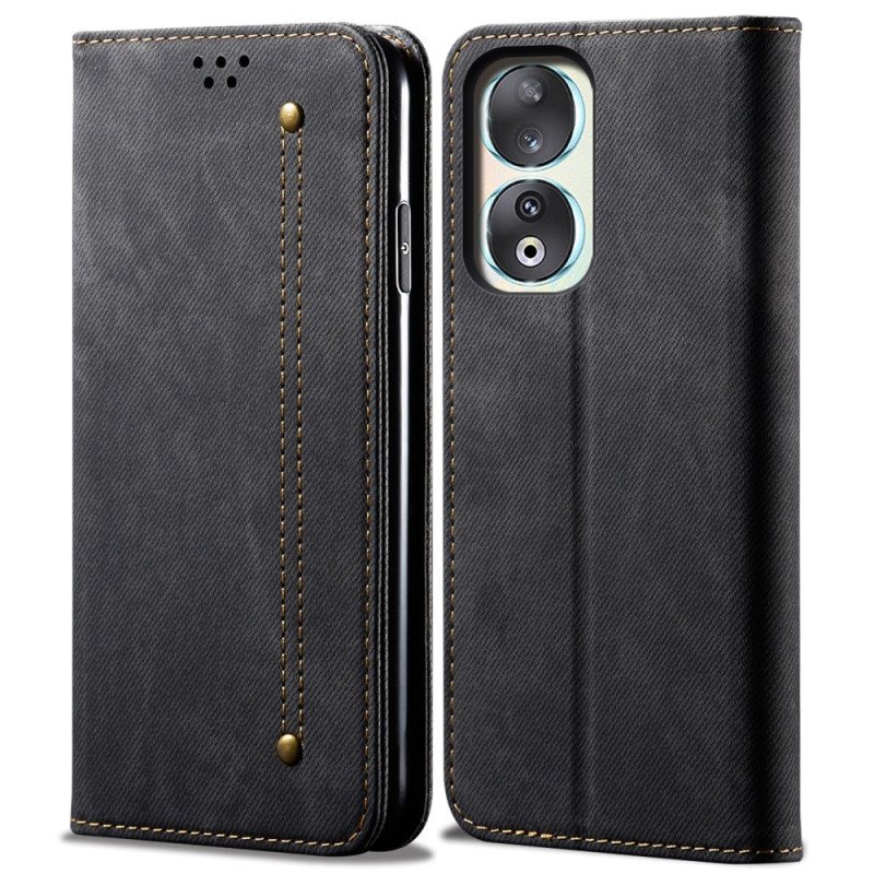 Folio-fodral Honor 90 Läderfodral Tyg