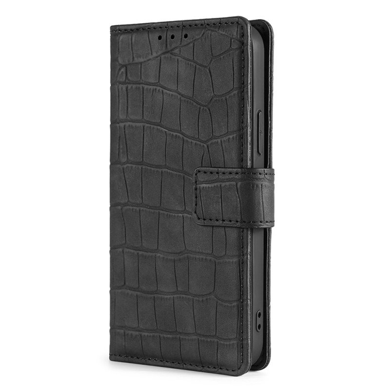 Fodral Huawei Nova 9 Pro Skin-touch Crocodile