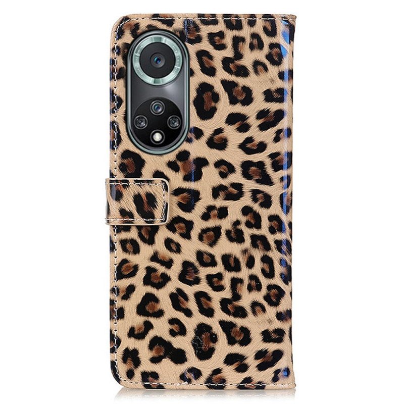 Fodral Huawei Nova 9 Pro Vanlig Leopard