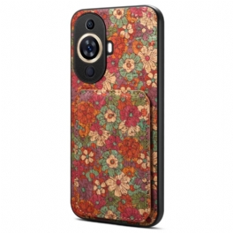 Skal Huawei Nova 12s Telefonfodral Blommönster