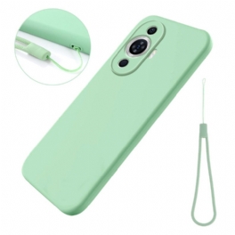 Skal Huawei Nova 12s Telefonfodral Silikonrem