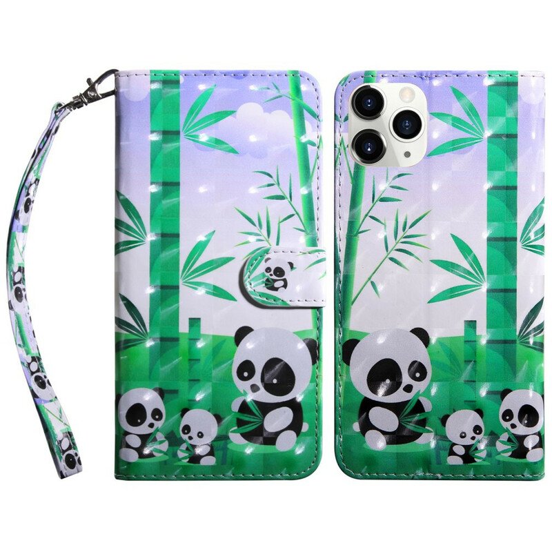 Fodral iPhone 13 Mini Light Spot Pandas