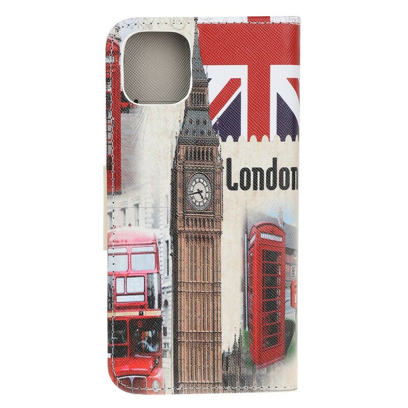 Fodral iPhone 13 Mini London Livet