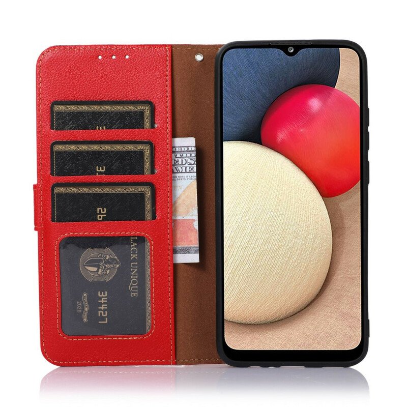 Fodral iPhone 13 Mini Lychee Style Rfid Khazneh