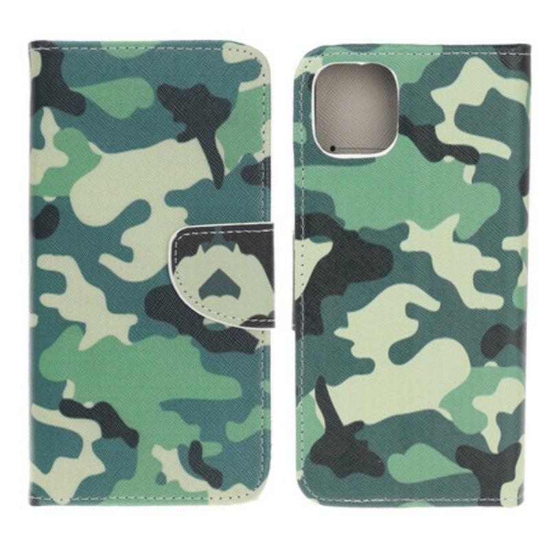 Fodral iPhone 13 Mini Militärt Kamouflage