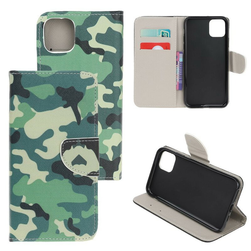 Fodral iPhone 13 Mini Militärt Kamouflage