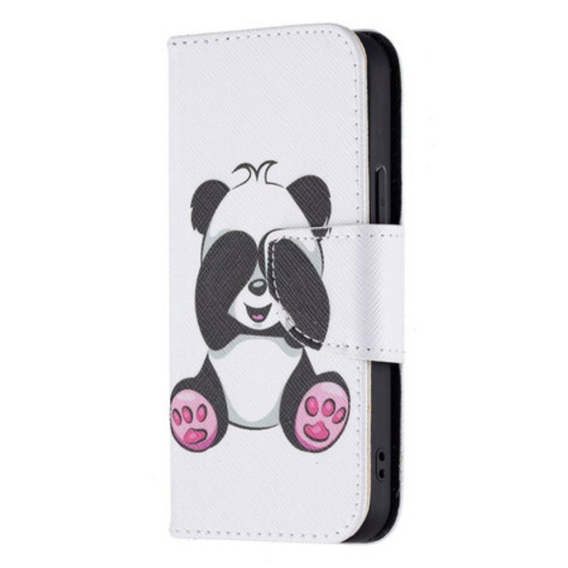 Fodral iPhone 13 Mini Panda Kul