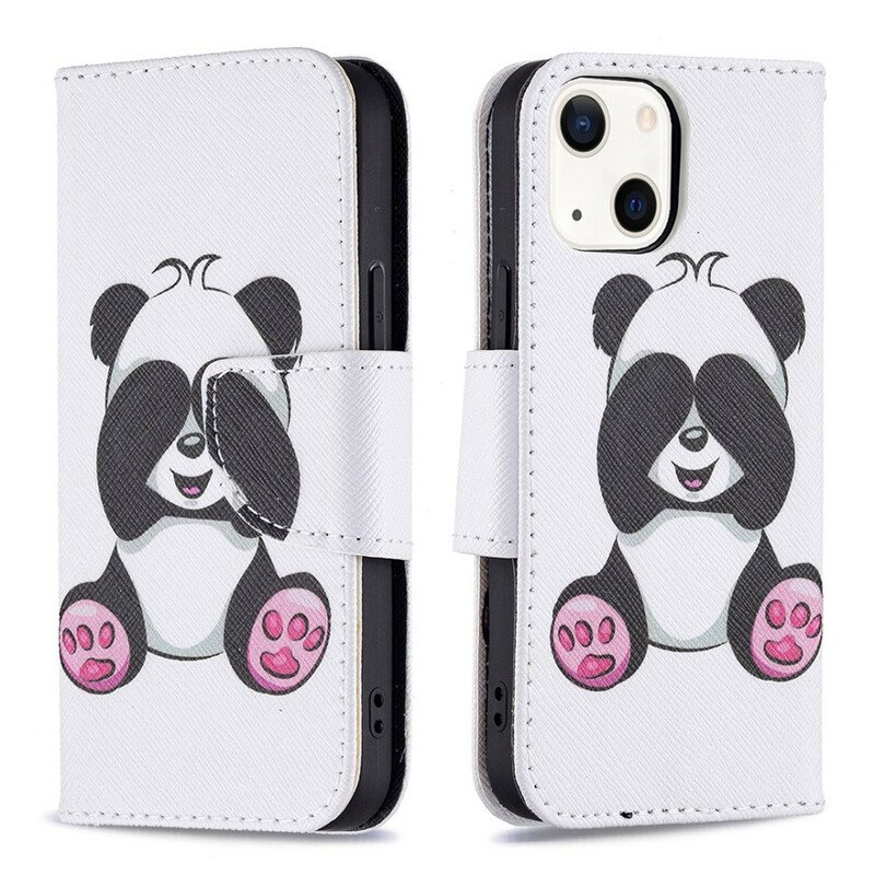 Fodral iPhone 13 Mini Panda Kul