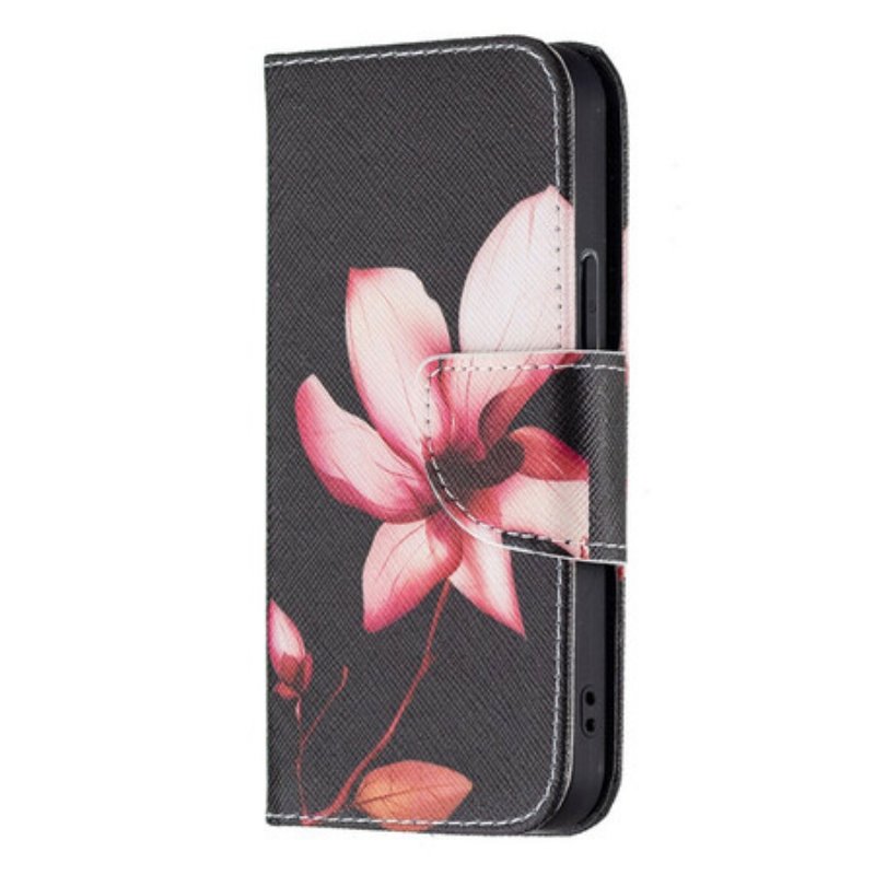 Fodral iPhone 13 Mini Rosa Blomma