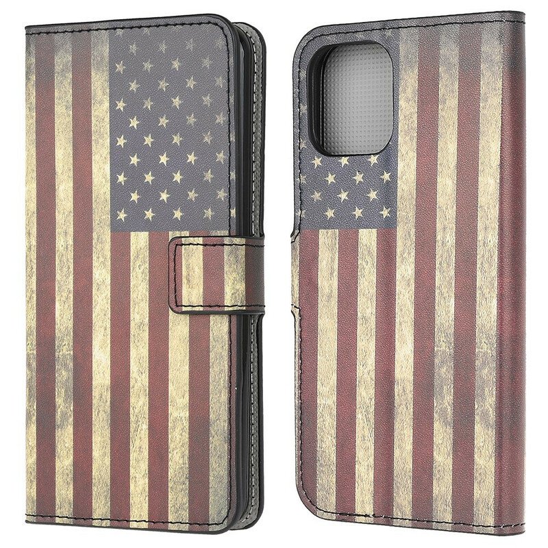 Fodral iPhone 13 Mini Usa:s Flagga