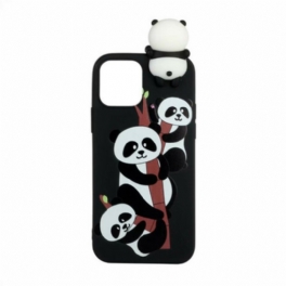 Skal iPhone 13 Mini 3d Pandas På Bambu