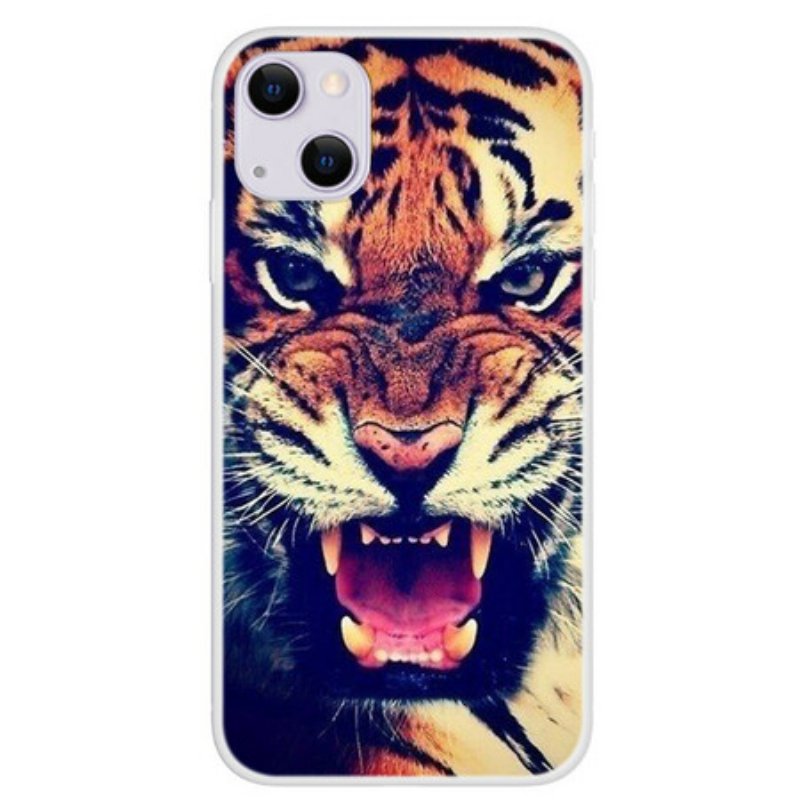 Skal iPhone 13 Mini Främre Tiger