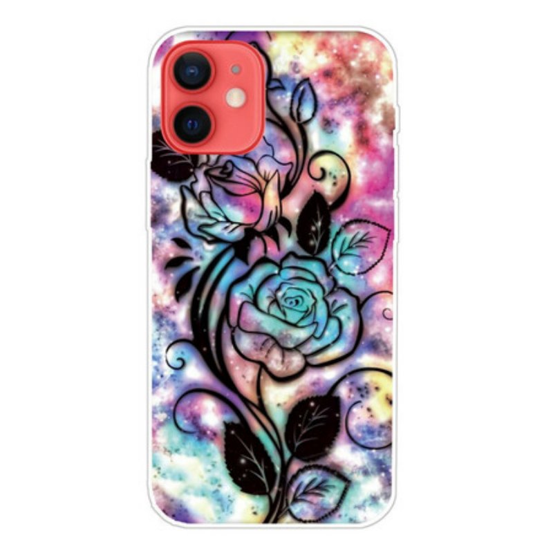 Skal iPhone 13 Mini Grafisk Blomma