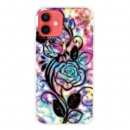 Skal iPhone 13 Mini Grafisk Blomma