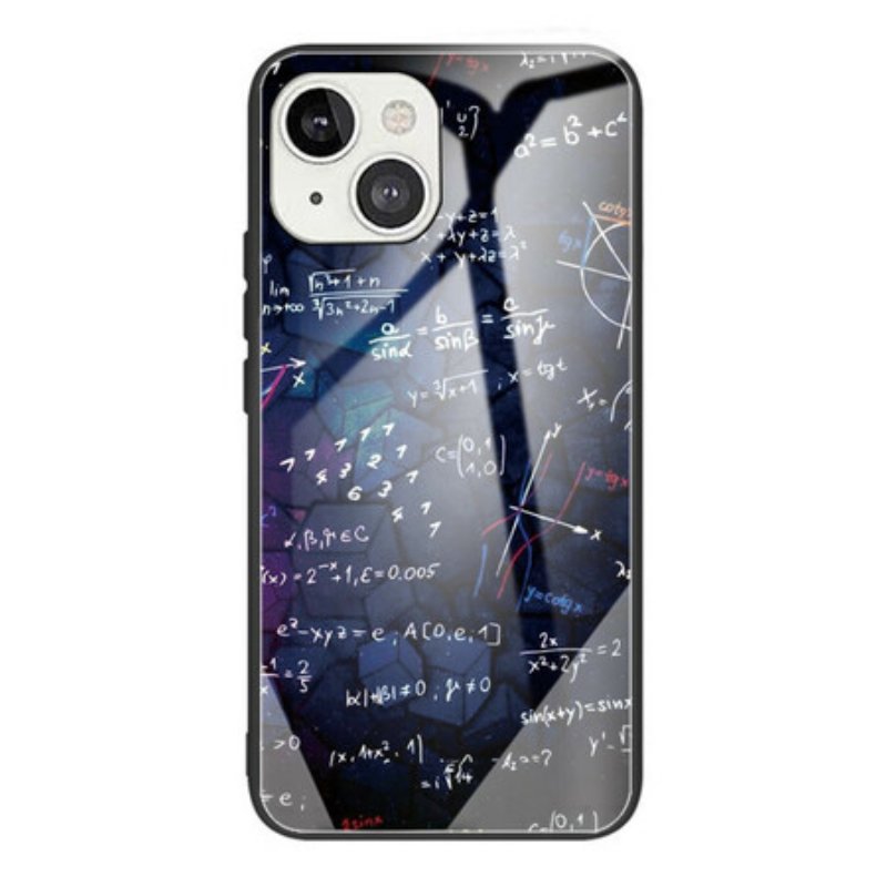 Skal iPhone 13 Mini Matematiska Beräkningar Av Härdat Glas