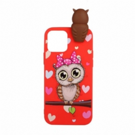 Skal iPhone 13 Mini Miss Owl 3d