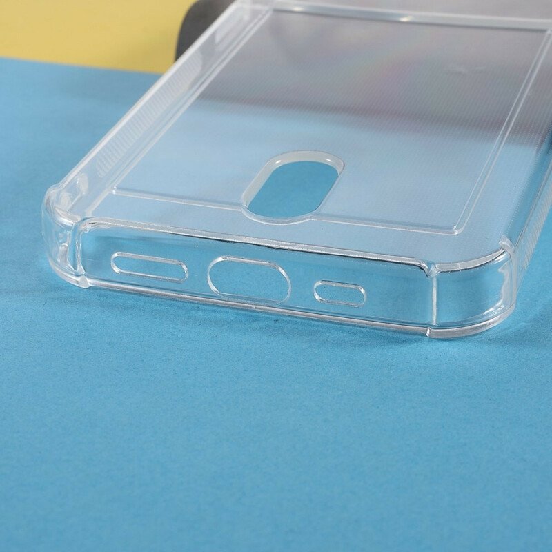 Skal iPhone 13 Mini Transparent Färgkorthållare