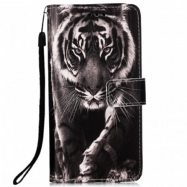 Fodral Samsung Galaxy A33 5G Med Kedjar Strappy Night Tiger