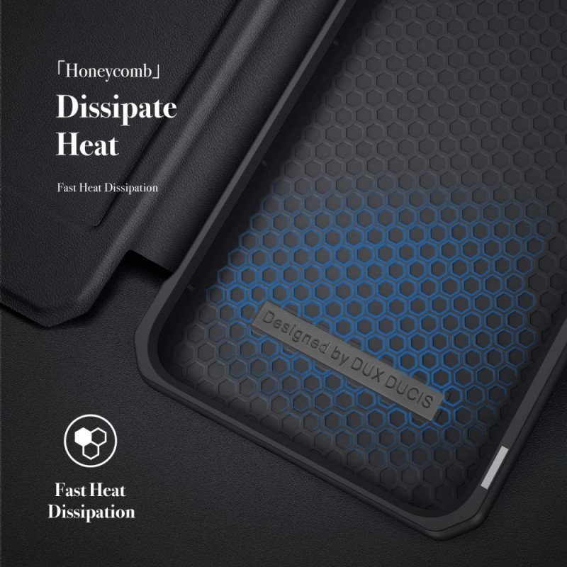 Folio-fodral Samsung Galaxy A33 5G Läderfodral Skin X-serien Dux Ducis