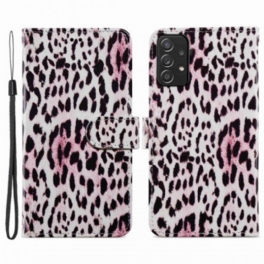 Folio-fodral Samsung Galaxy A33 5G Leopardmönster