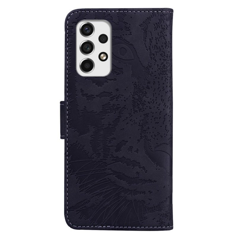 Folio-fodral Samsung Galaxy A33 5G Tigers Fotavtryck