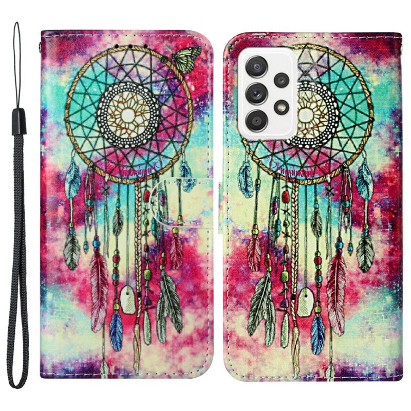 Läderfodral Samsung Galaxy A33 5G Dreamcatcher-stilen