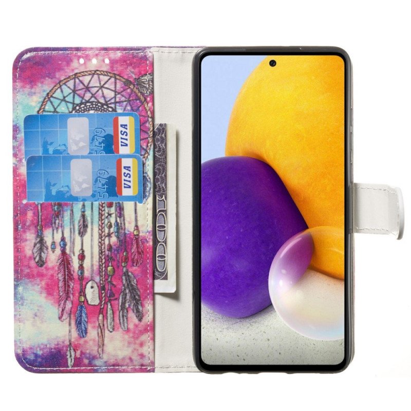 Läderfodral Samsung Galaxy A33 5G Dreamcatcher-stilen