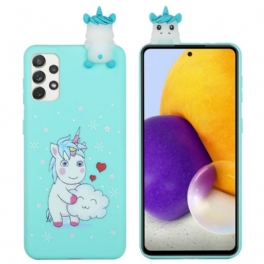 Mobilskal Samsung Galaxy A33 5G Unicorn Fun 3d