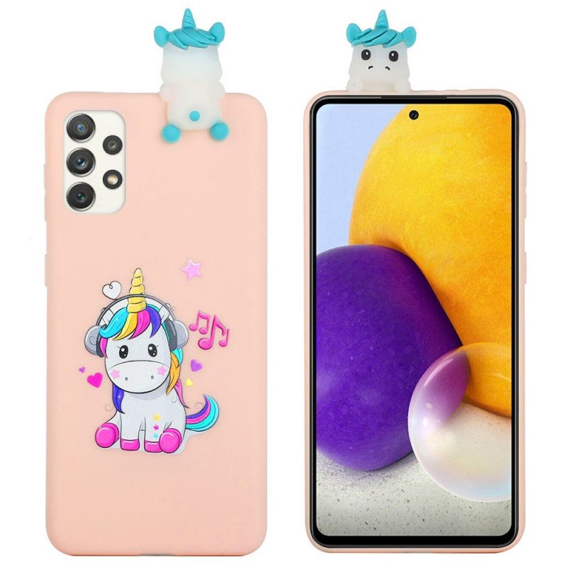 Mobilskal Samsung Galaxy A33 5G Unicorn Fun 3d