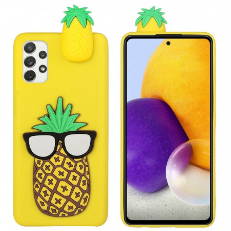 Skal Samsung Galaxy A33 5G Ananas 3d-glasögon