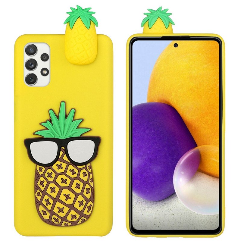 Skal Samsung Galaxy A33 5G Ananas 3d-glasögon