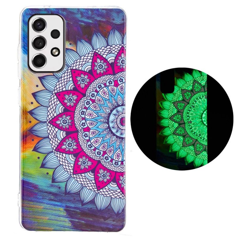 Skal Samsung Galaxy A33 5G Fluorescerande Färgglada Mandala