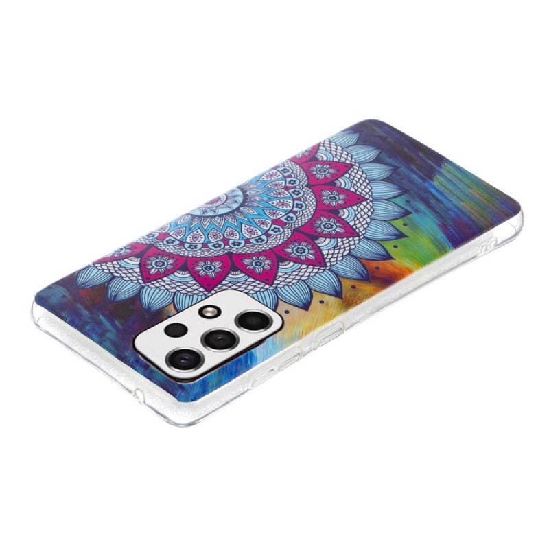 Skal Samsung Galaxy A33 5G Fluorescerande Färgglada Mandala