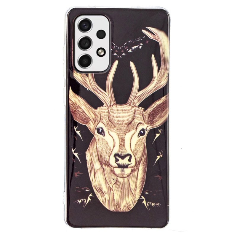 Skal Samsung Galaxy A33 5G Fluorescerande Majestic Deer