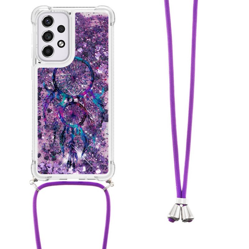 Skal Samsung Galaxy A33 5G Glitter Dreamcatcher Med Dragsko