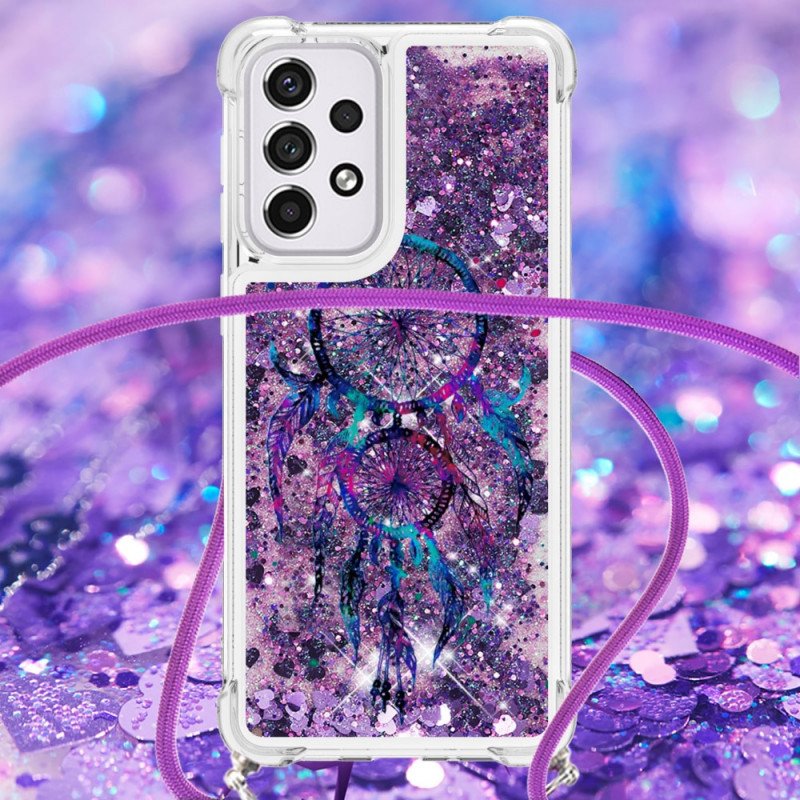 Skal Samsung Galaxy A33 5G Glitter Dreamcatcher Med Dragsko