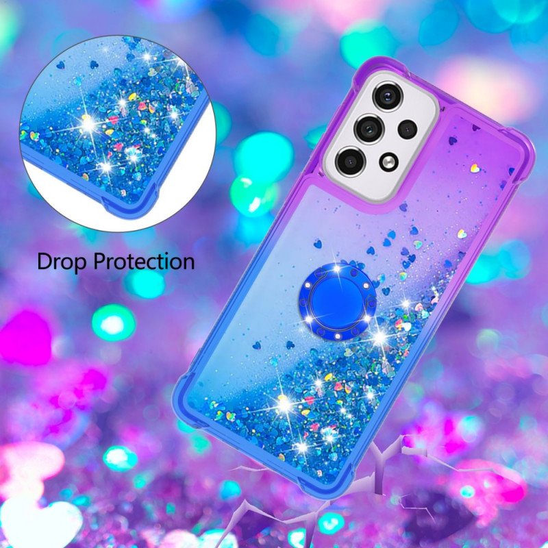 Skal Samsung Galaxy A33 5G Glitter Ring-bracket