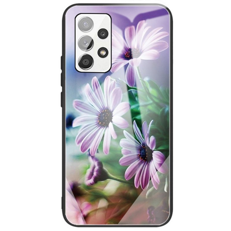 Skal Samsung Galaxy A33 5G Härdat Glas Blommor