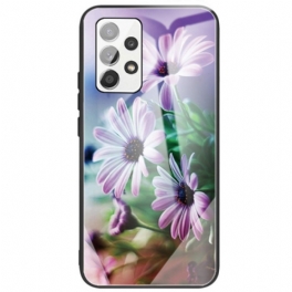 Skal Samsung Galaxy A33 5G Härdat Glas Blommor