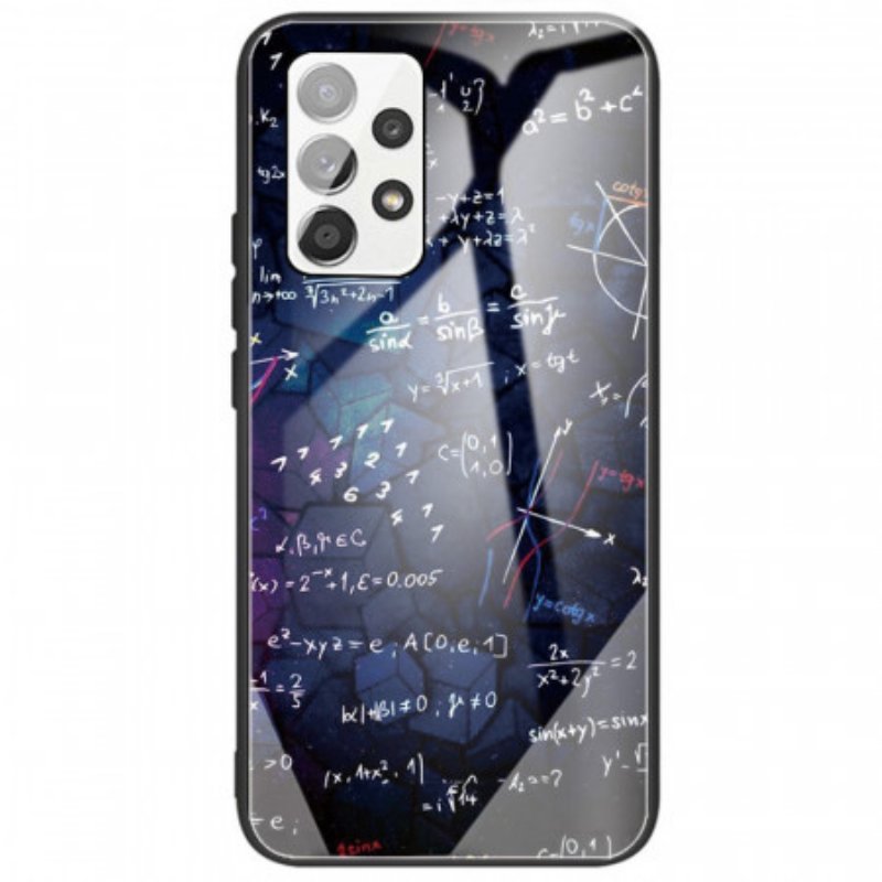 Skal Samsung Galaxy A33 5G Matematiska Beräkningar Av Härdat Glas