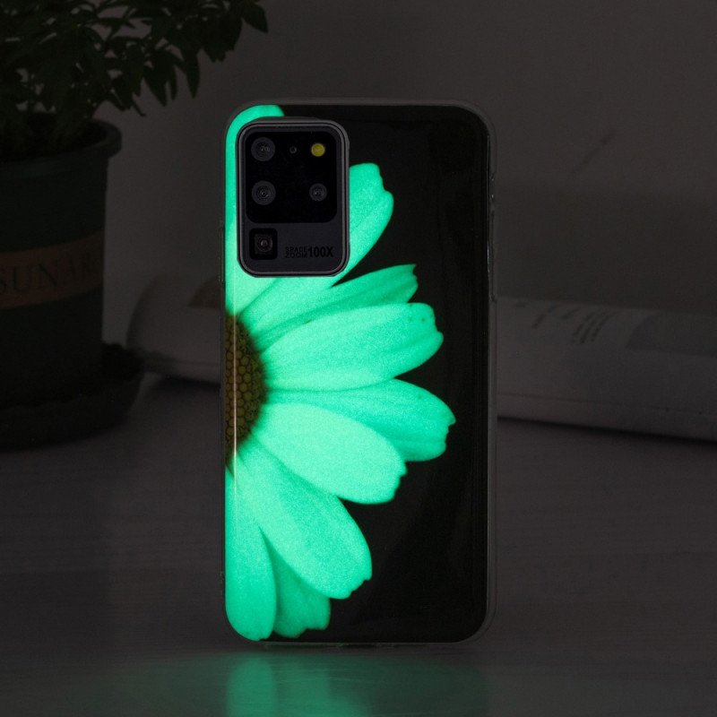 Skal Samsung Galaxy S20 Ultra Fluorescerande Flower Series