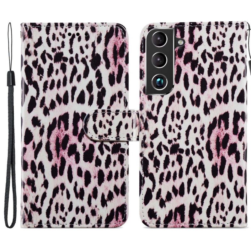 Fodral Samsung Galaxy S22 5G Leopardmönster