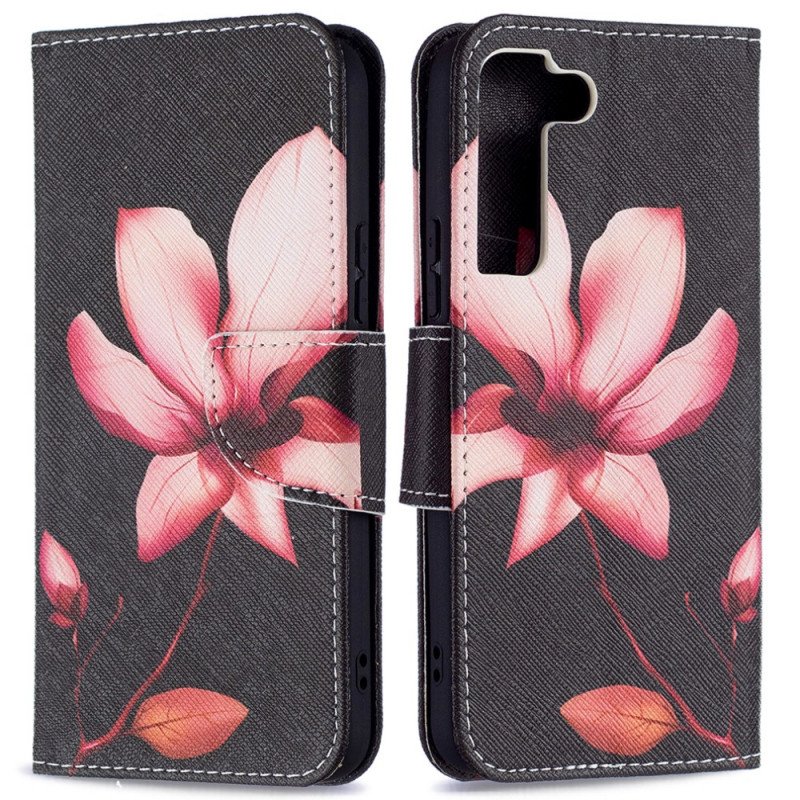 Fodral Samsung Galaxy S22 5G Rosa Blomma