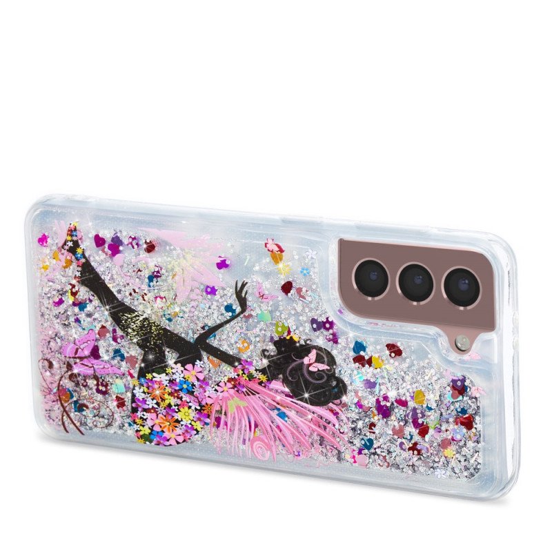 Mobilskal Samsung Galaxy S22 5G Glitter Fairy