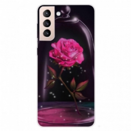 Skal Samsung Galaxy S22 5G Magiskt Rosa