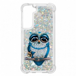 Skal Samsung Galaxy S22 5G Miss Owl Paljetter