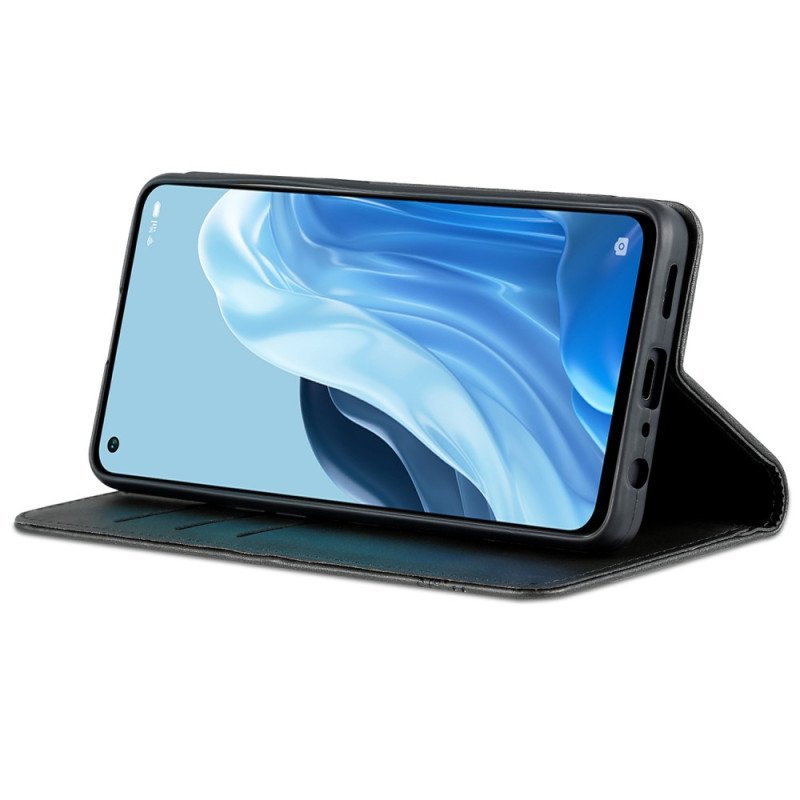 Folio-fodral Oppo Reno 8 Lite Läderfodral Azns