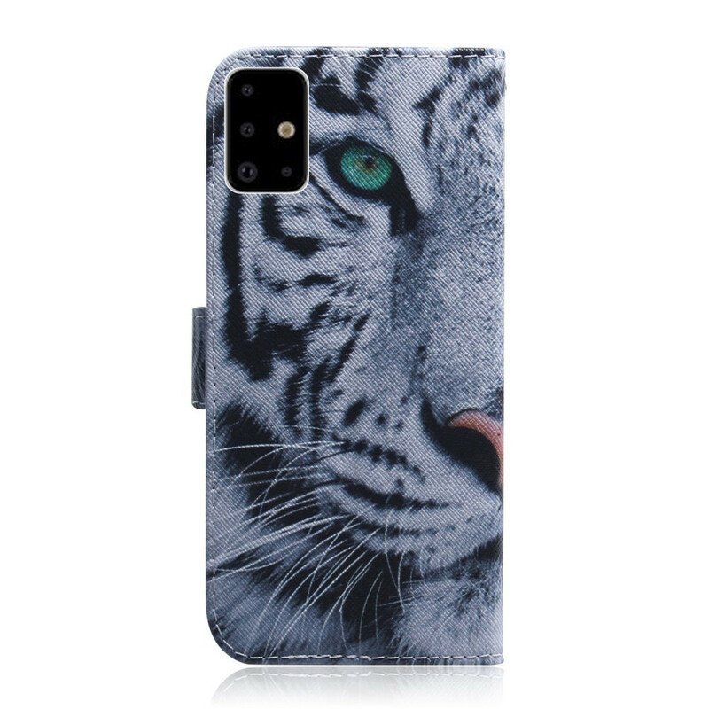 Fodral Samsung Galaxy A71 Tiger Face