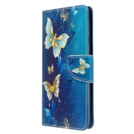 Folio-fodral Samsung Galaxy A71 Butterflies Kings